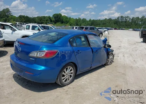 2012 Mazda Mazda3 I Touring из США, поврежденный, VIN JM1BL1V87C1522952